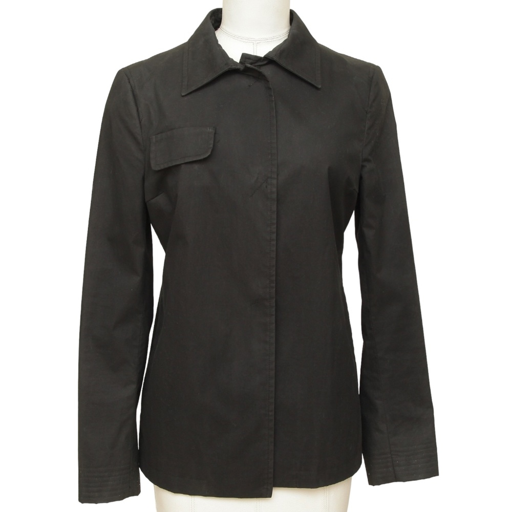 COSTUME NATIONAL Black Jacket Blazer Long Sleeve Lapel Button Down 40 Vintage